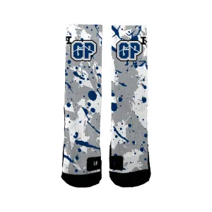 Glacier Peak Boys Soccer Splatter Socks