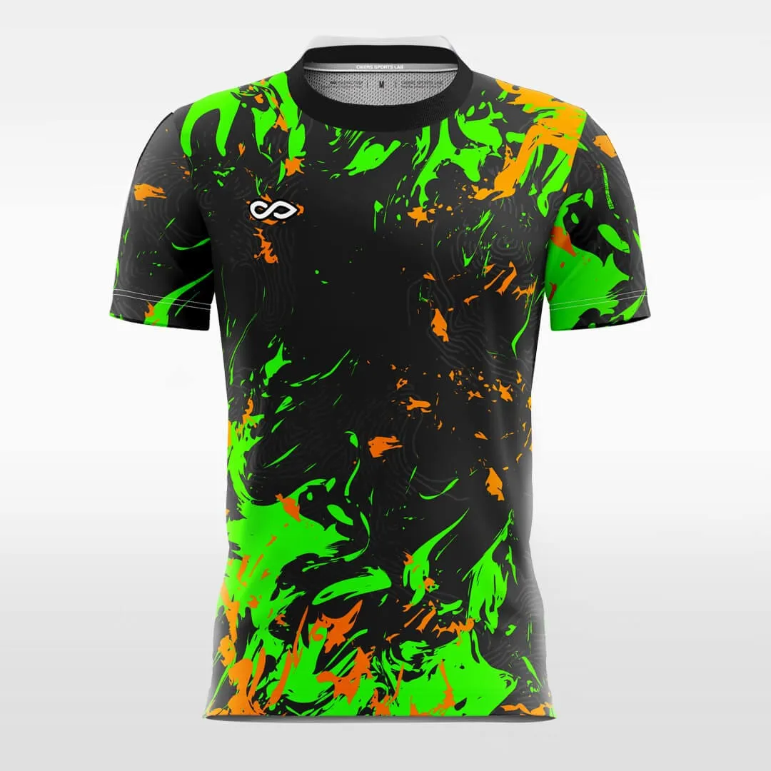 Glow - Custom Fluorescent Soccer Jersey for Men Sublimation