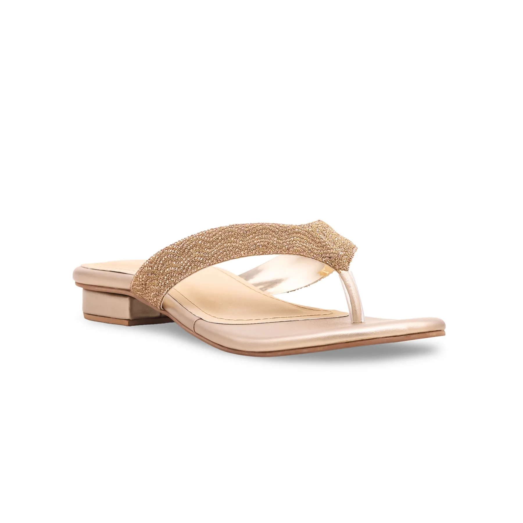 Golden Fancy Chappal FN0690