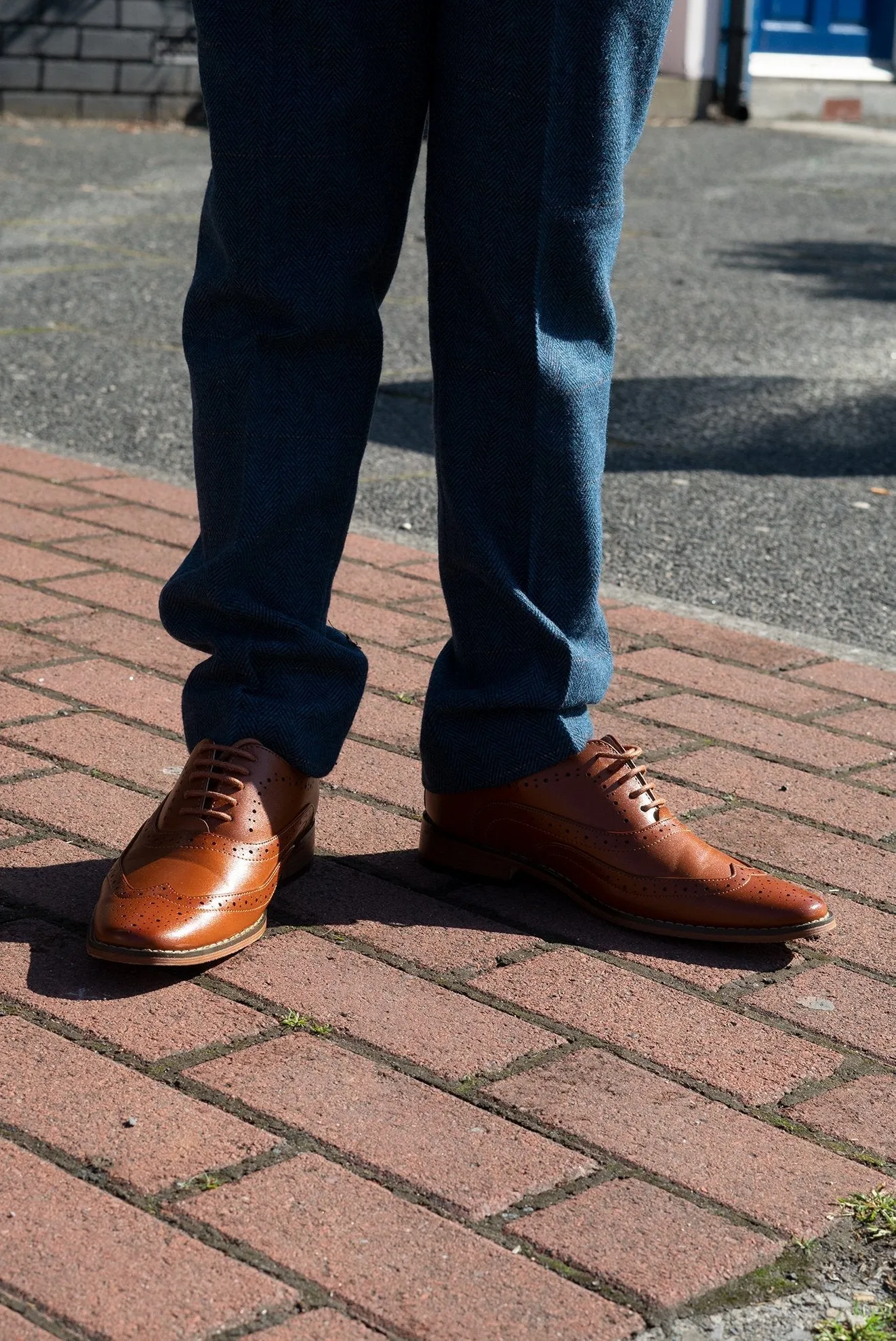 Goor Boys Tan Brogues