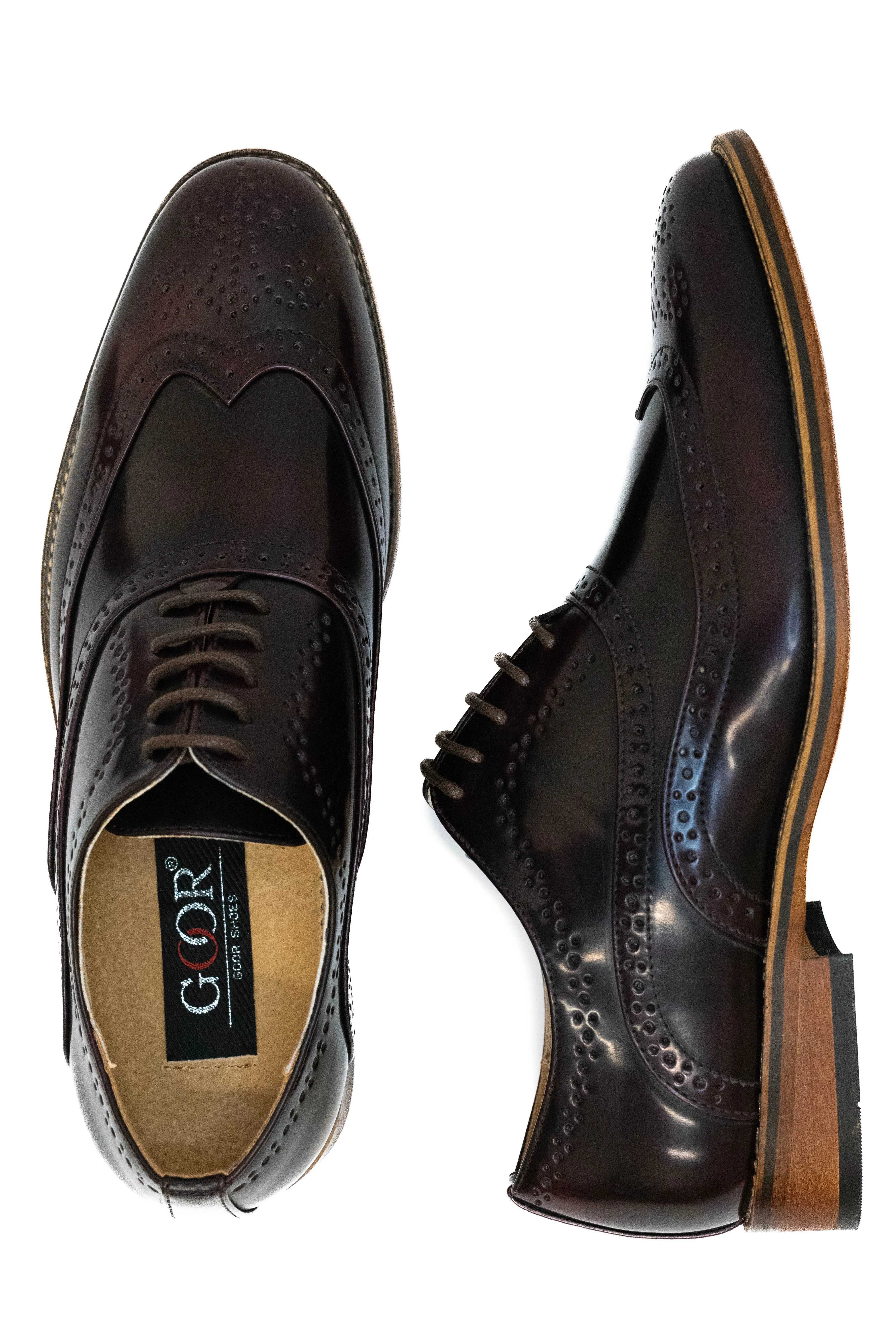 Goor Oxblood Brogues