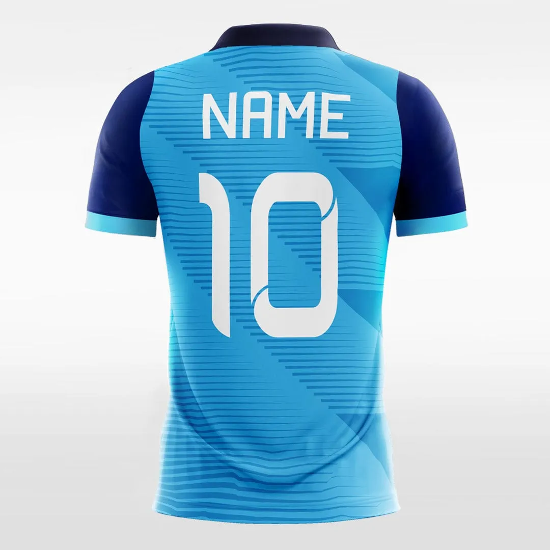 Gradient Moire - Kids Custom Soccer Jerseys Design Stripe