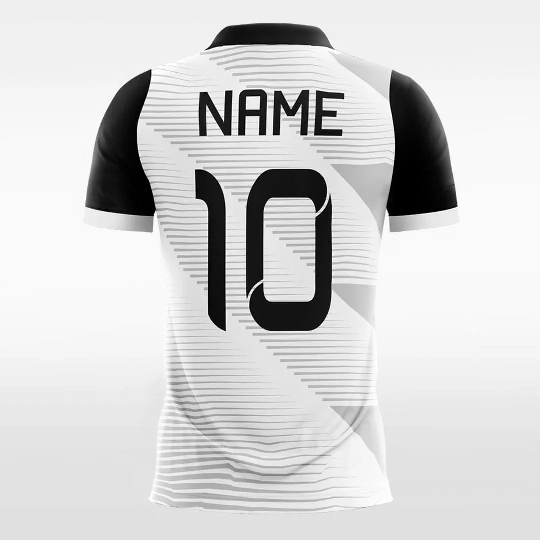 Gradient Moire - Kids Custom Soccer Jerseys Design Stripe