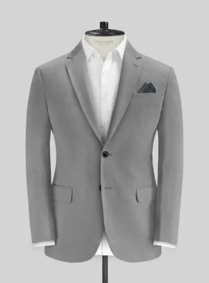 Gray Stretch Chino Jacket