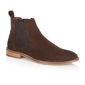 Hamilton Suede Chelsea Boot Brown