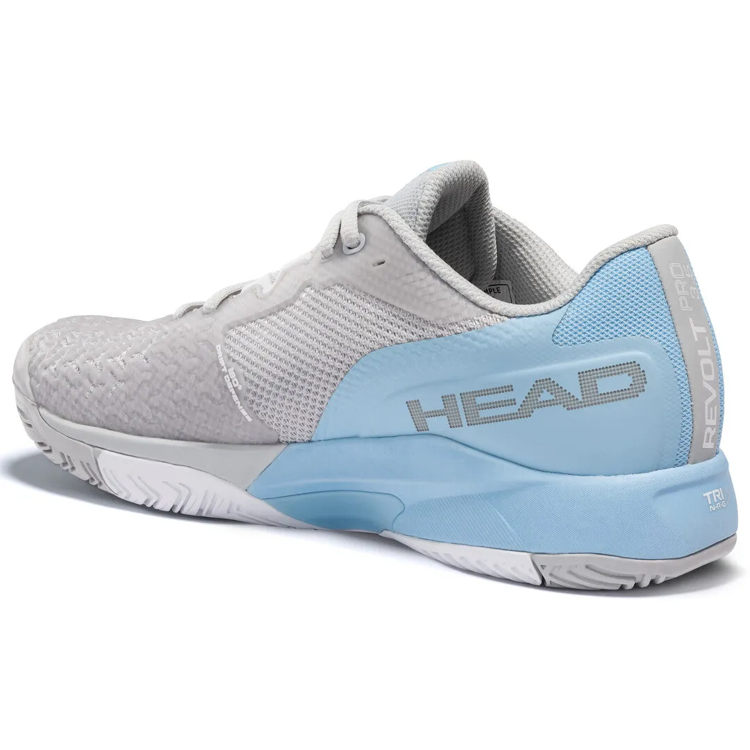 Head Revolt Pro 3.5 Women's Tennis Shoe (Grey/Light Blue)