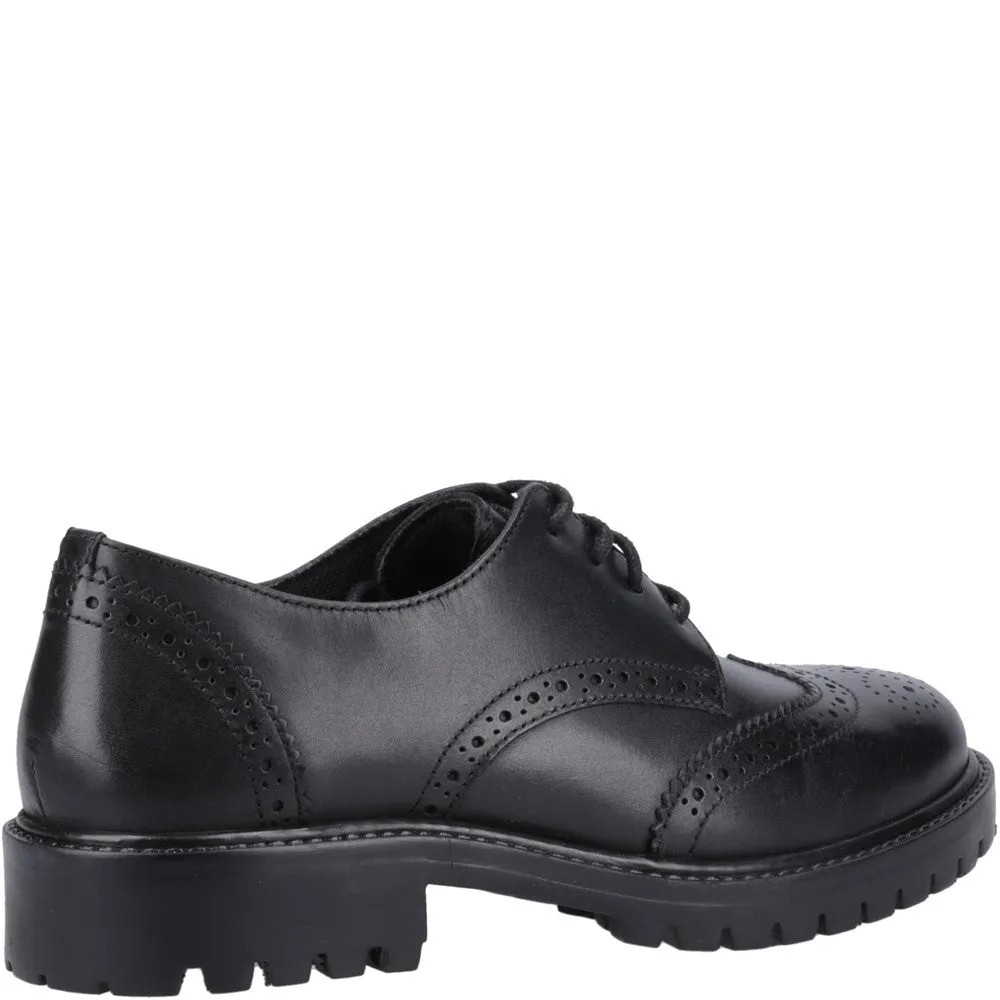 Hush Puppies Athena Junior School Shoes