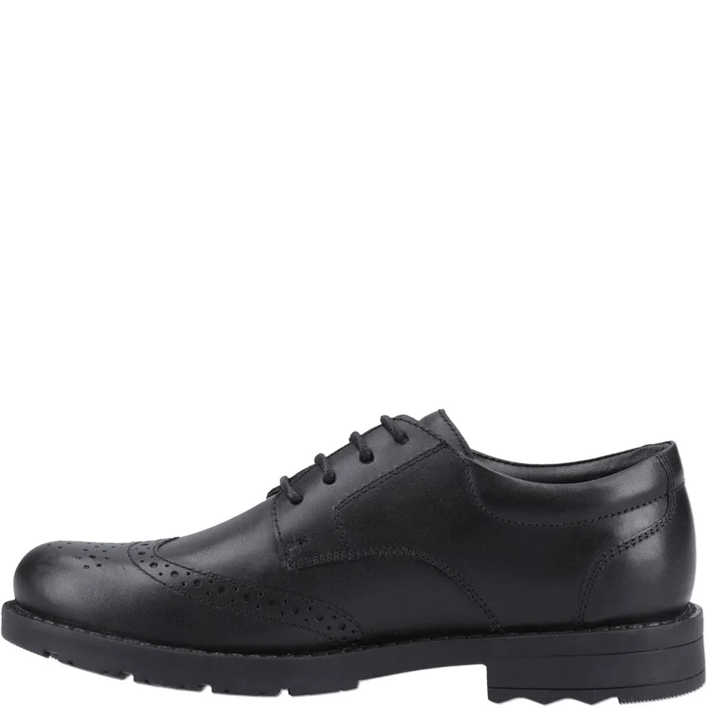 Hush Puppies Brian Senior School Shoes