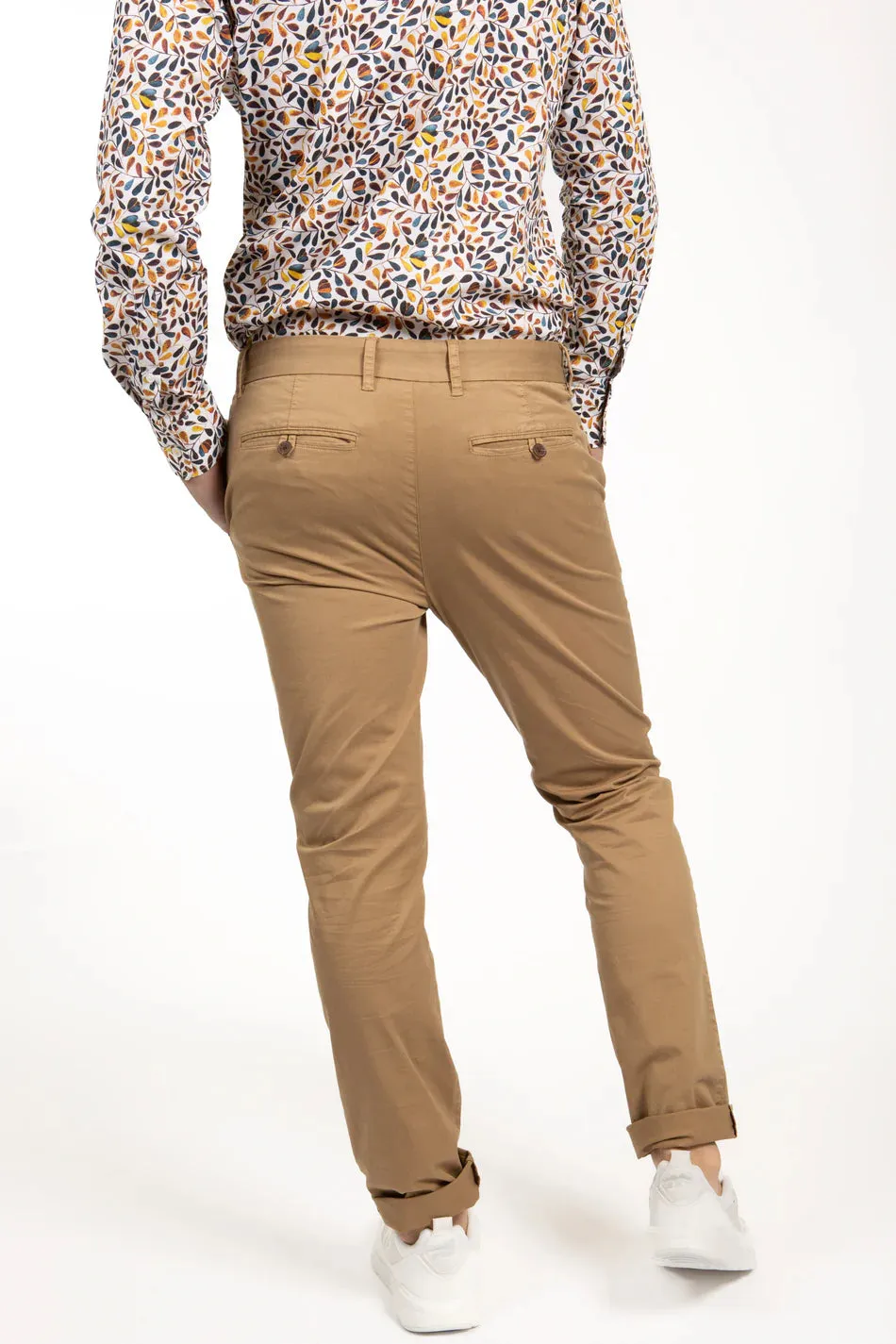 James Harper Chino Pant - Tobacco