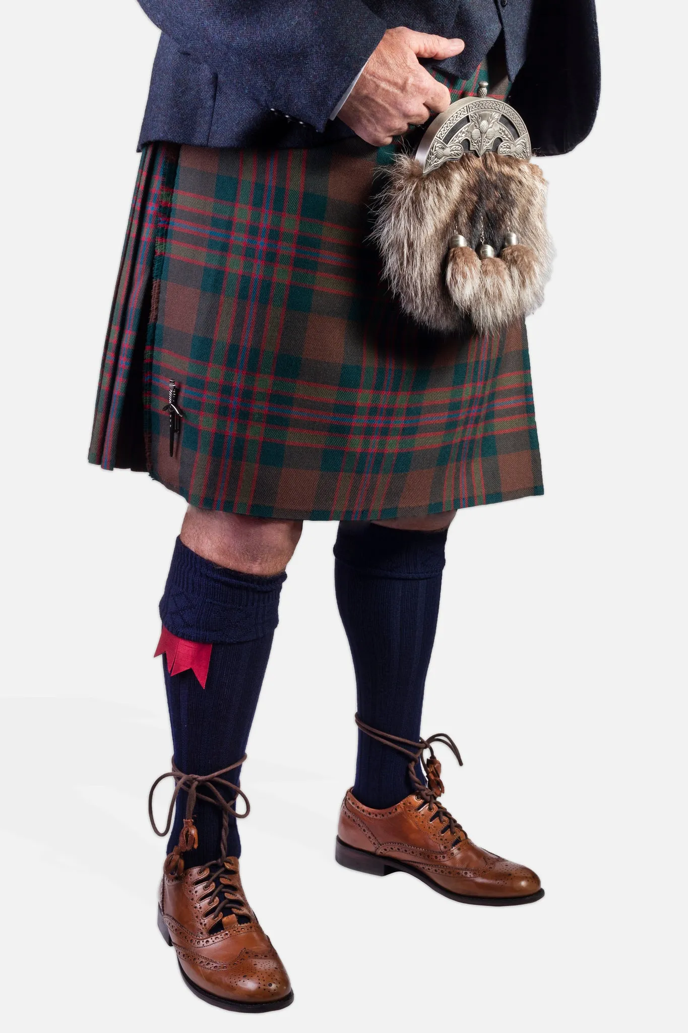 John Muir Way / Lovat Navy Tweed Kilt Hire Outfit