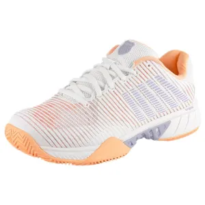 K-Swiss Women's Hypercourt Express 2 - Clay - Star White/Peach Fuzz