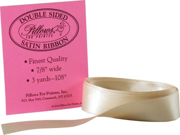 Kaila -- Double Sided Satin Ribbon -- European Pink Satin