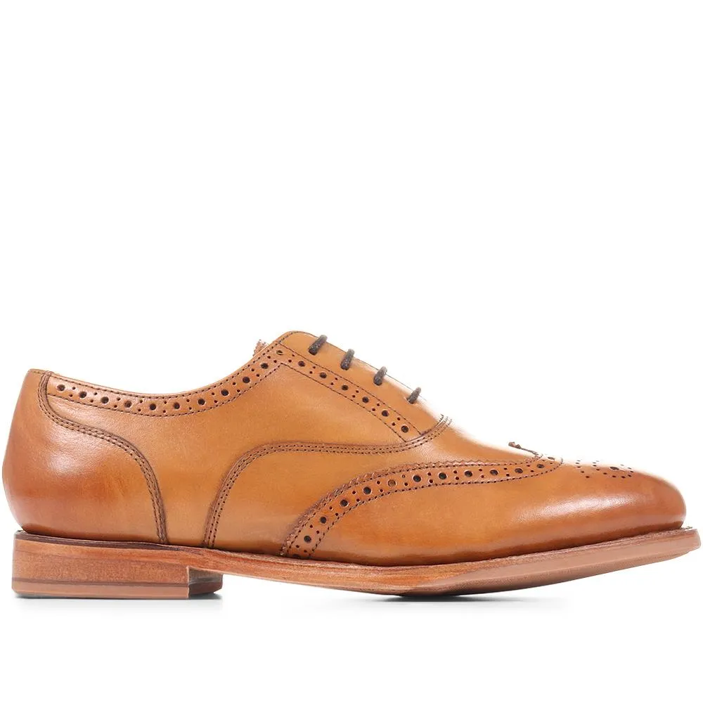 Kassandra Goodyear Welted Leather Brogues - KASSANDRA / 322 781