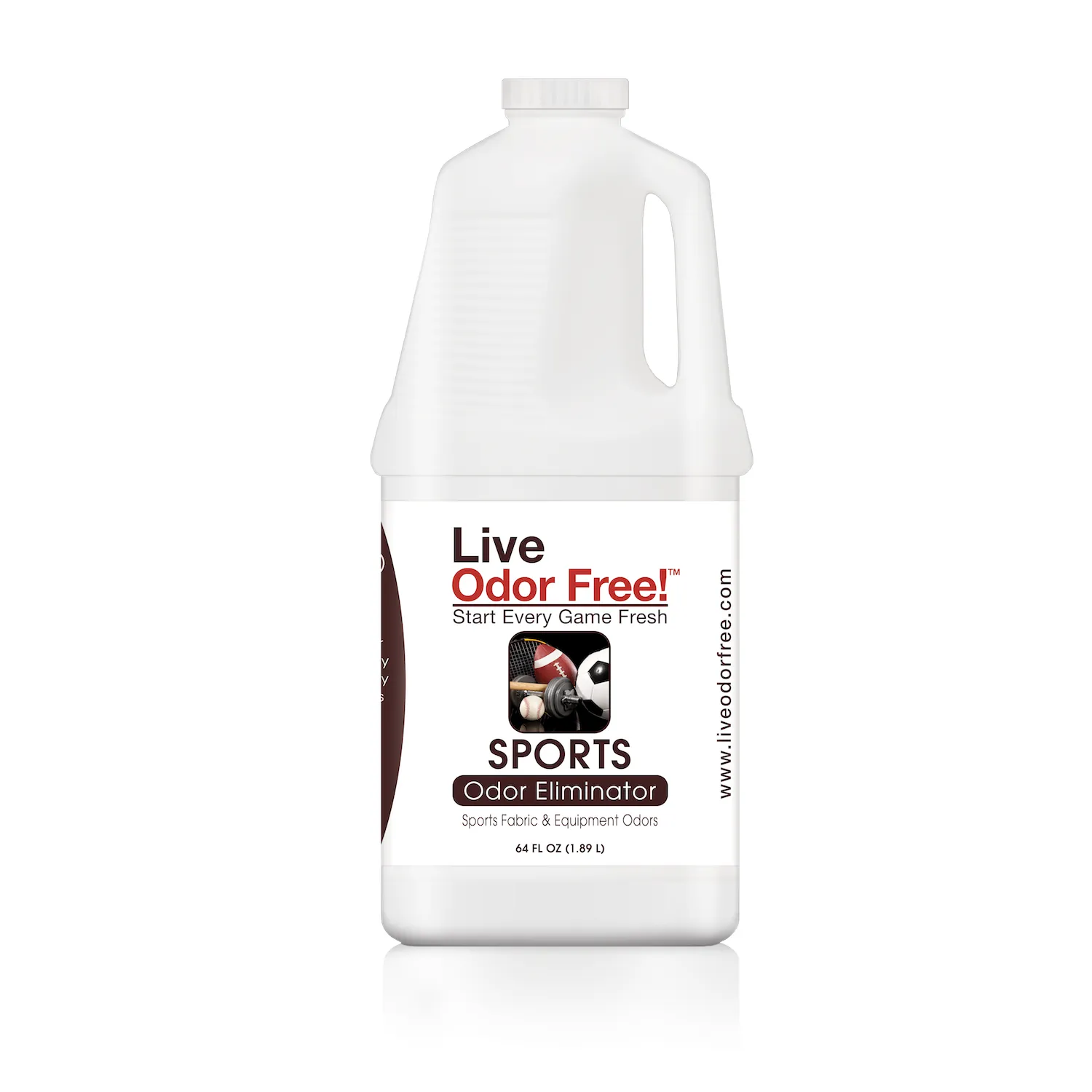 Live Odor Free!® Sports Equipment