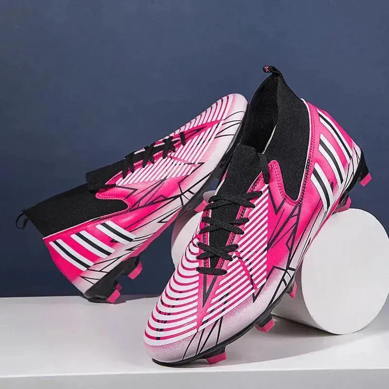 Male Teenager Student Competition Training Soccer Shoes