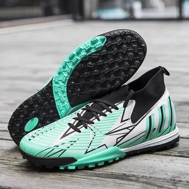 Male Teenager Student Competition Training Soccer Shoes