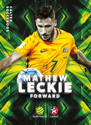 Mathew Leckie, Caltex Socceroos Parallel card, 2018 Tap'n'play Soccer Trading Cards