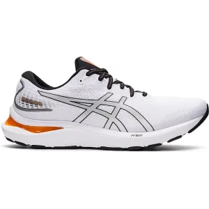 Men's Asics GEL-Cumulus 24, White/Piedmont Grey, 12 D Medium