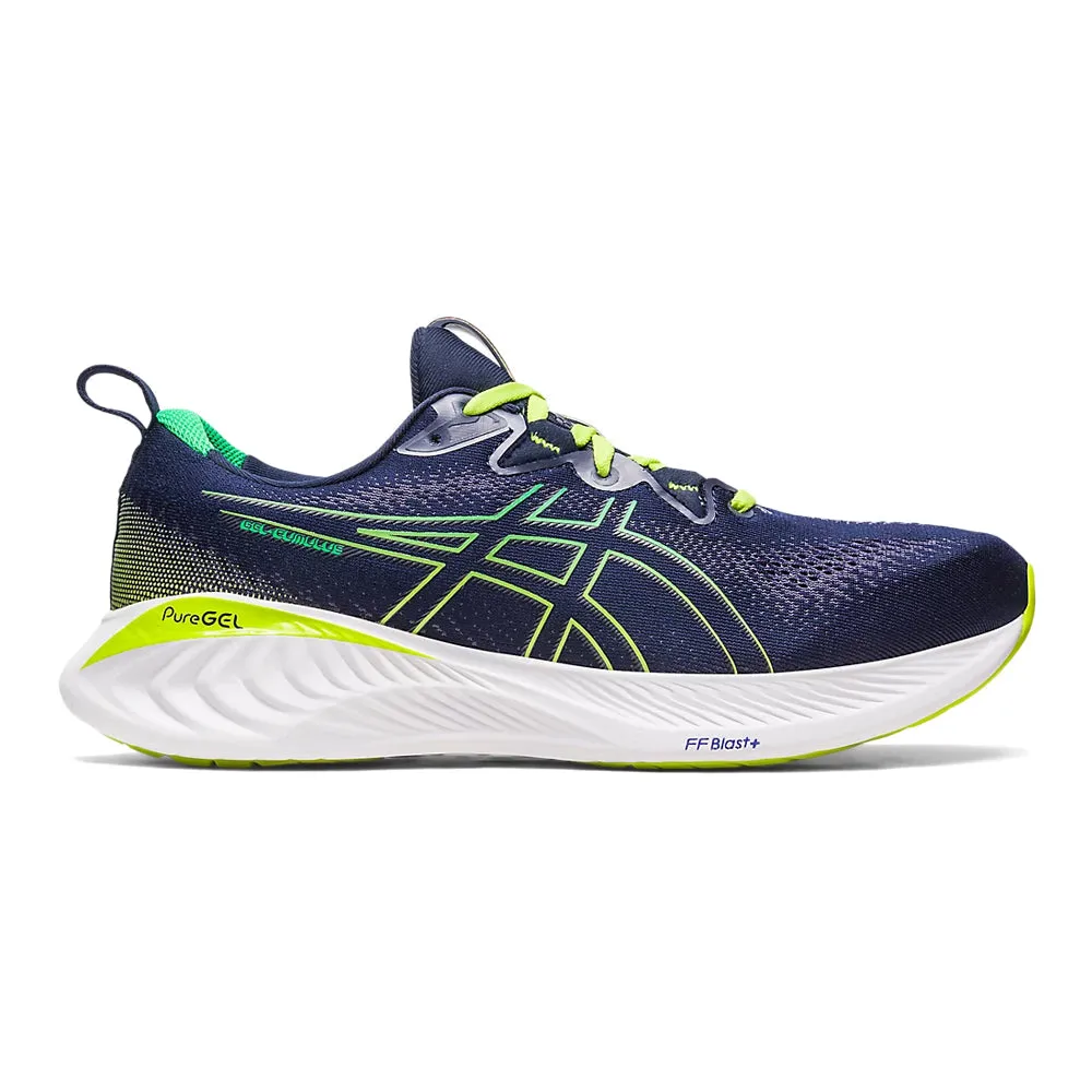 Men's Asics Gel-Cumulus 25, Midnight/Cilantro, 10 D Medium