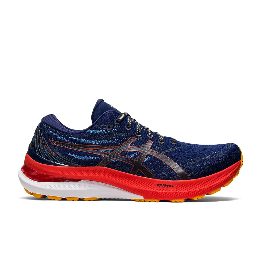 Men's Asics Gel-Kayano 29, Deep Ocean/Cherry Tomato, 10.5 2E Wide