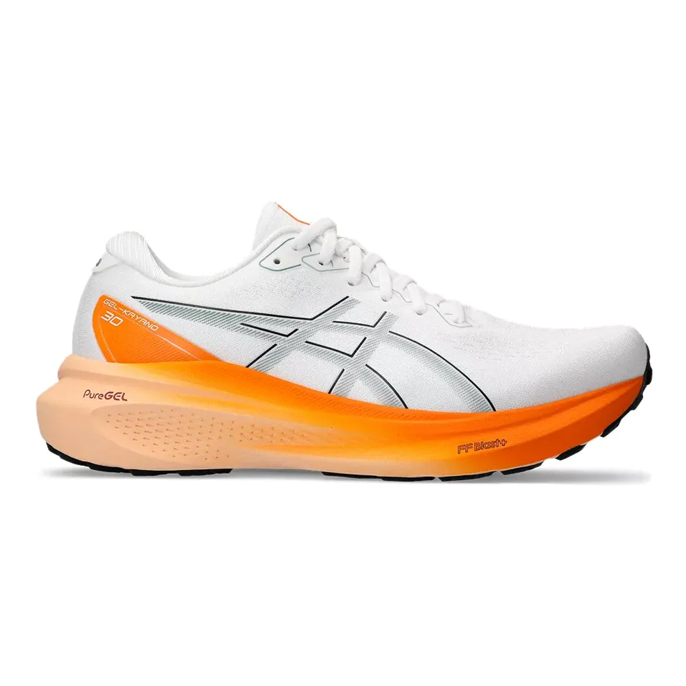 Men's Asics Gel-Kayano 30, White/Ocean Haze, 9 D Medium