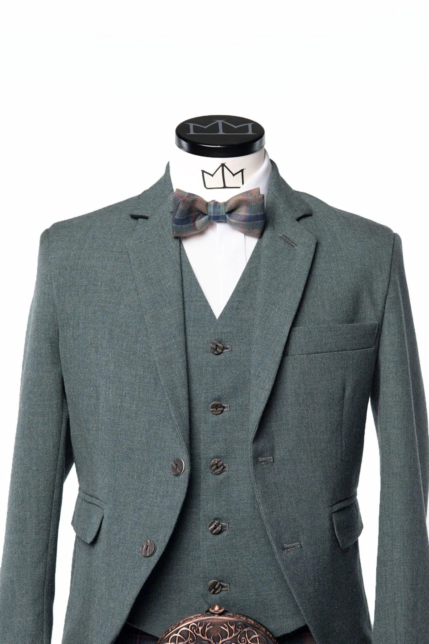 Mens Tartan Trews Outfit