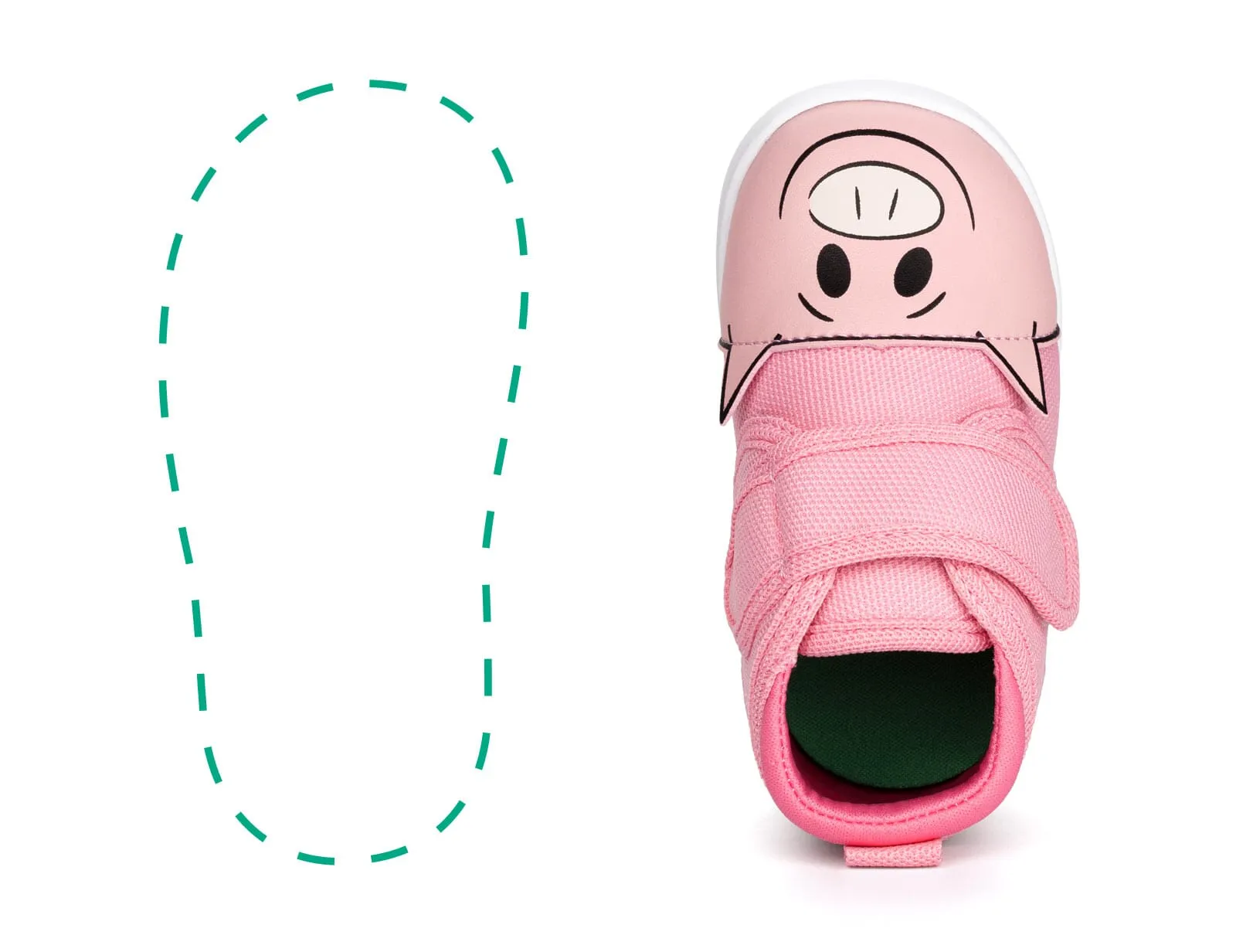 Mo Willems' Piggie Single Squeaky Toddler Shoes | Pink