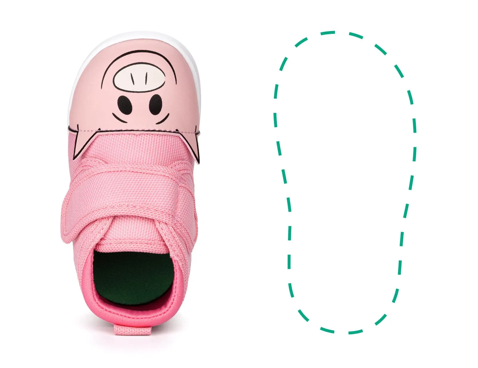 Mo Willems' Piggie Single Squeaky Toddler Shoes | Pink