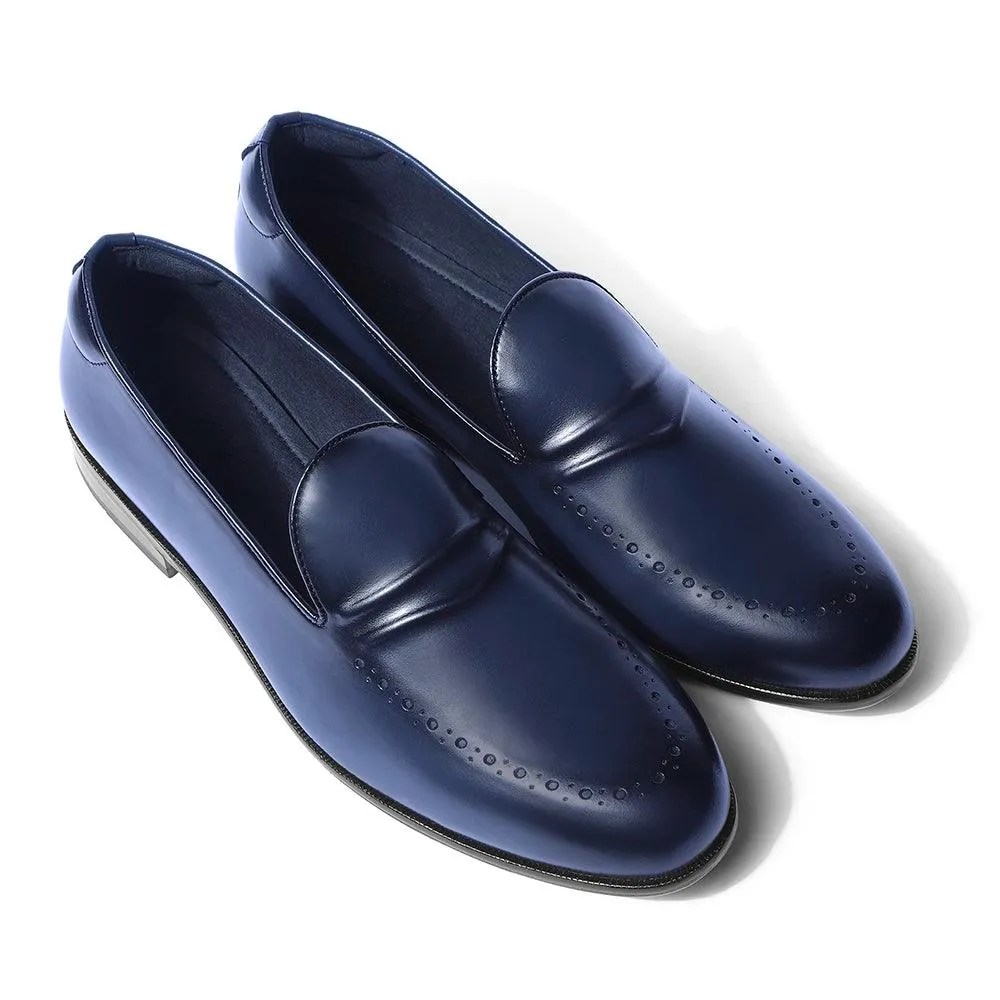 Nicoh - Blue Broge Loafers