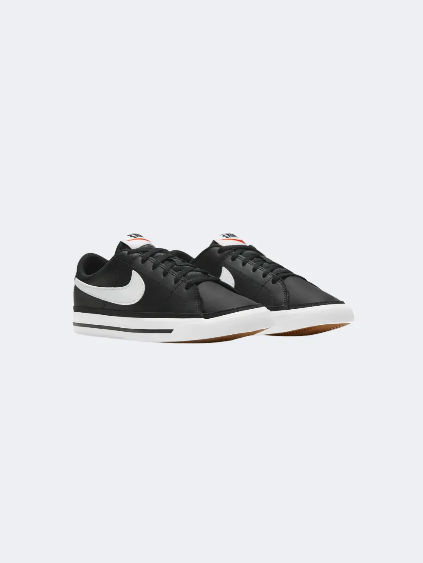 Nike Court Legacy Gs-Boys Lifestyle Shoes Black/Gum/White