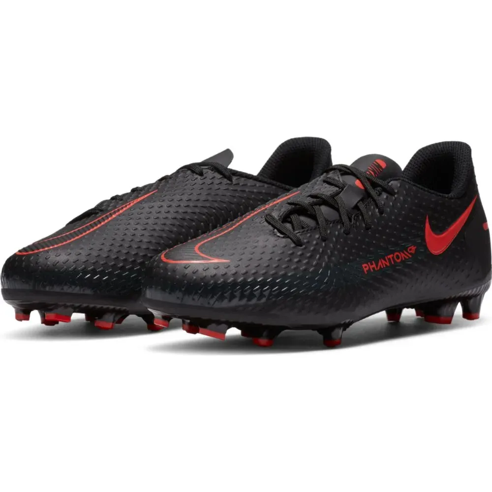 Nike JR Phantom GT Academy FG-MG - Black-Red