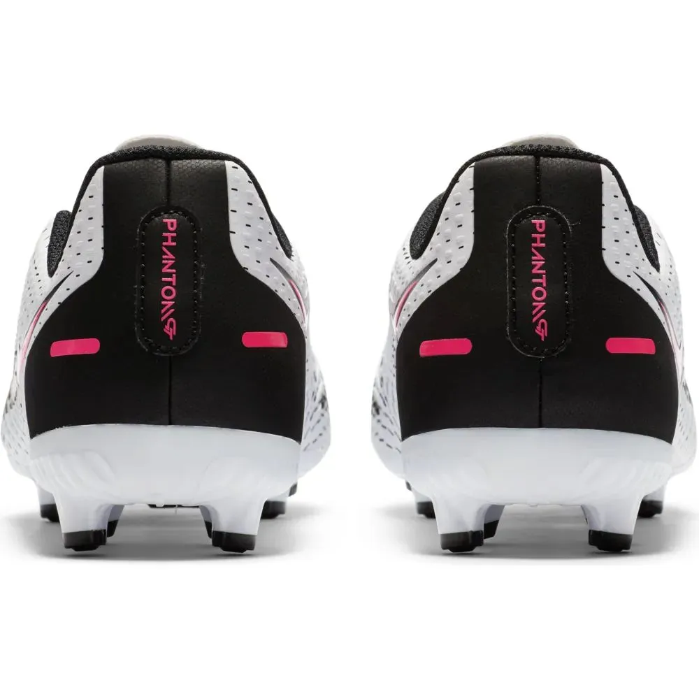 Nike JR Phantom GT Academy FG-MG - White-Black-Pink