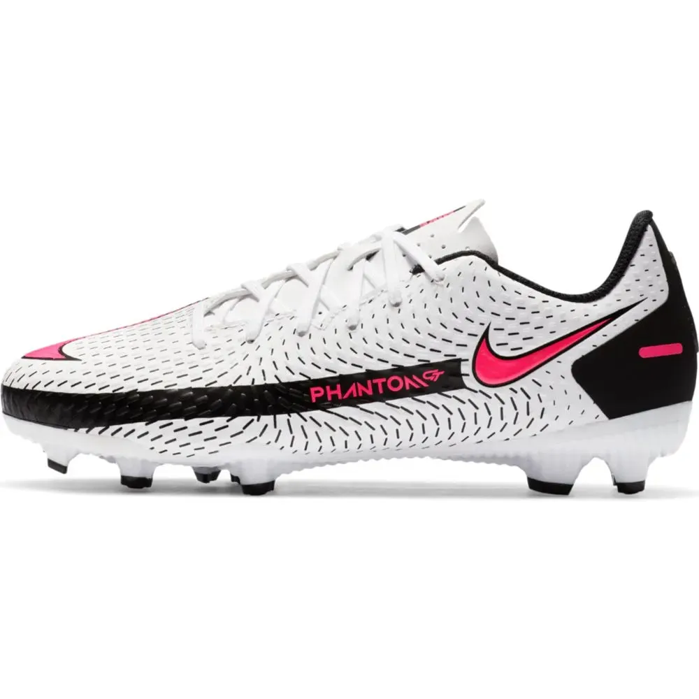 Nike JR Phantom GT Academy FG-MG - White-Black-Pink