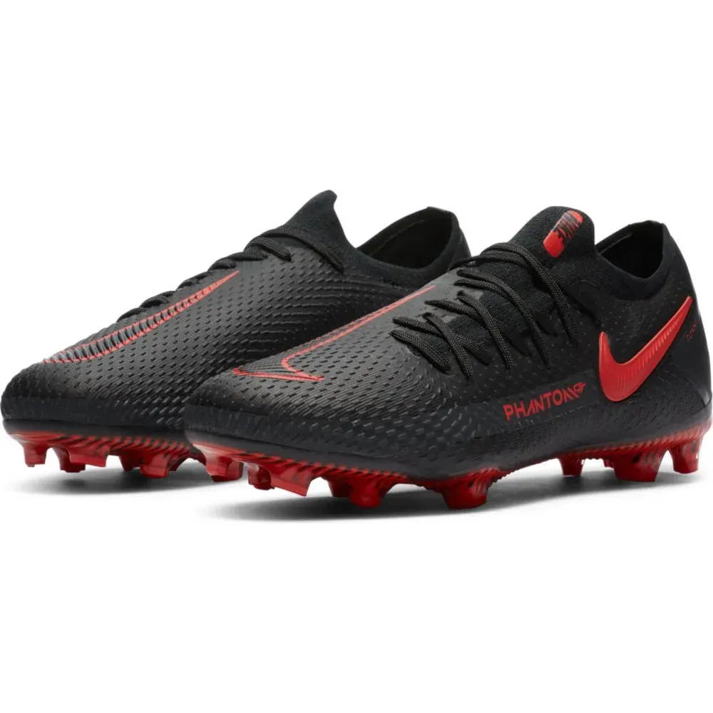 Nike JR Phantom GT Pro FG - Black-Red