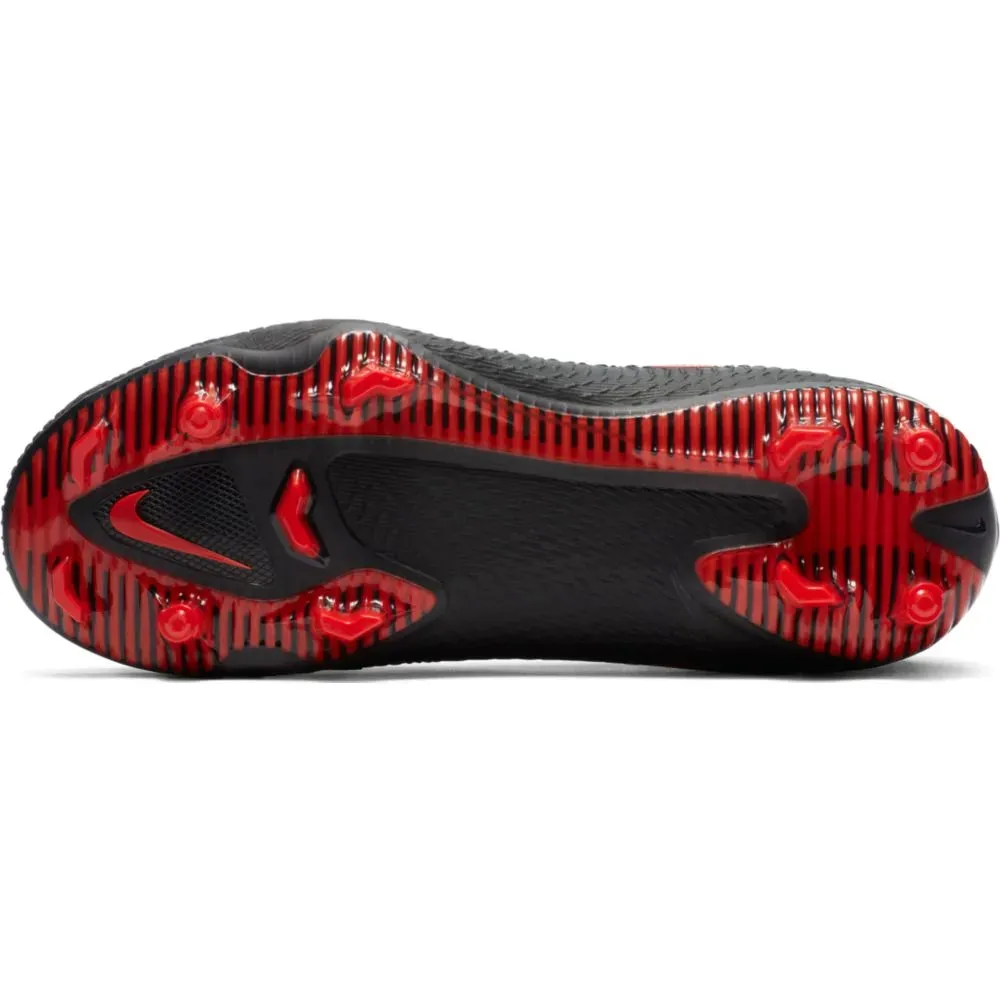 Nike JR Phantom GT Pro FG - Black-Red