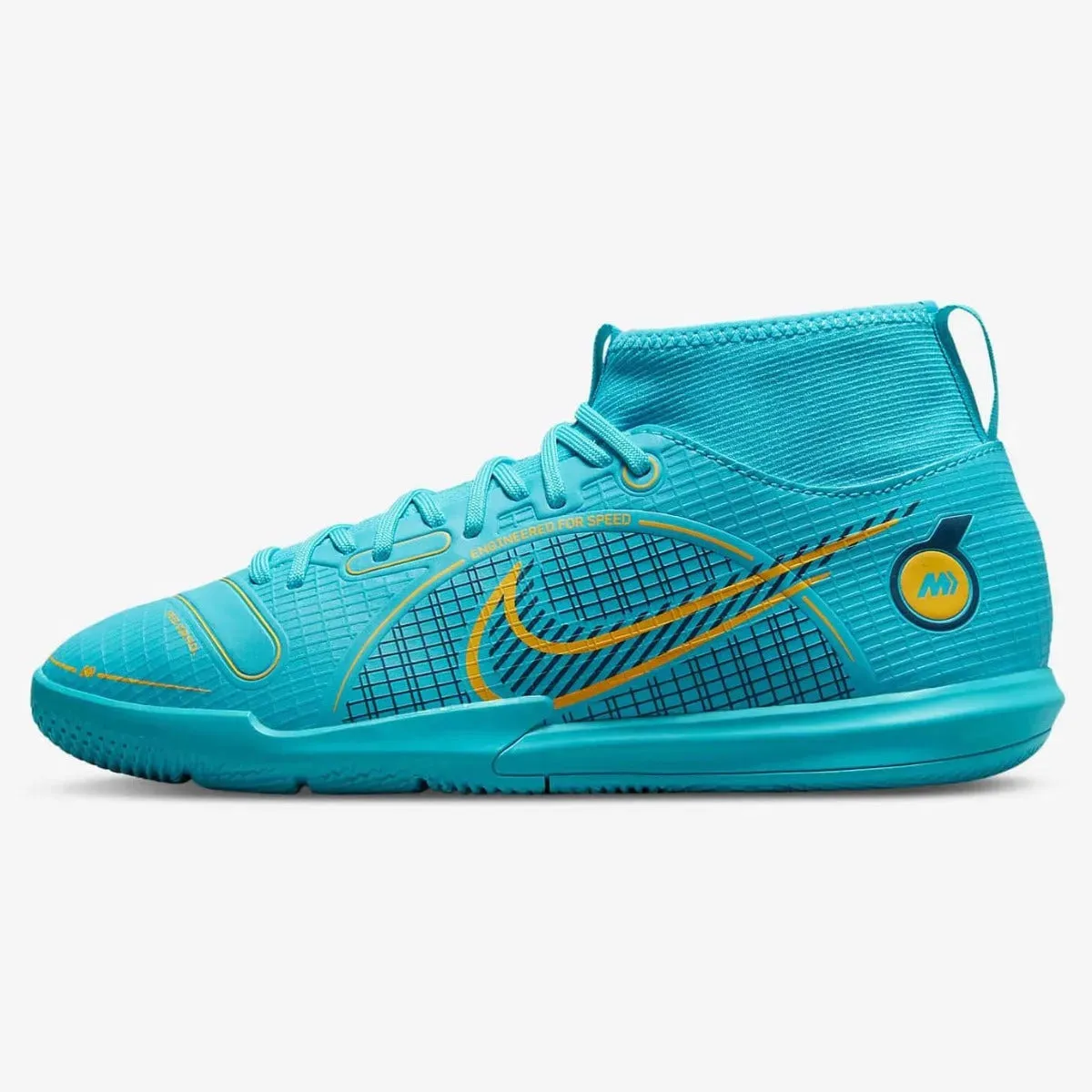 Nike JR Superfly 8 Academy Indoor - Chlorine Blue-Laser Orange