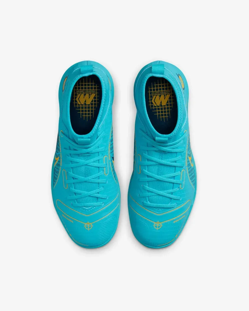 Nike JR Superfly 8 Academy Indoor - Chlorine Blue-Laser Orange