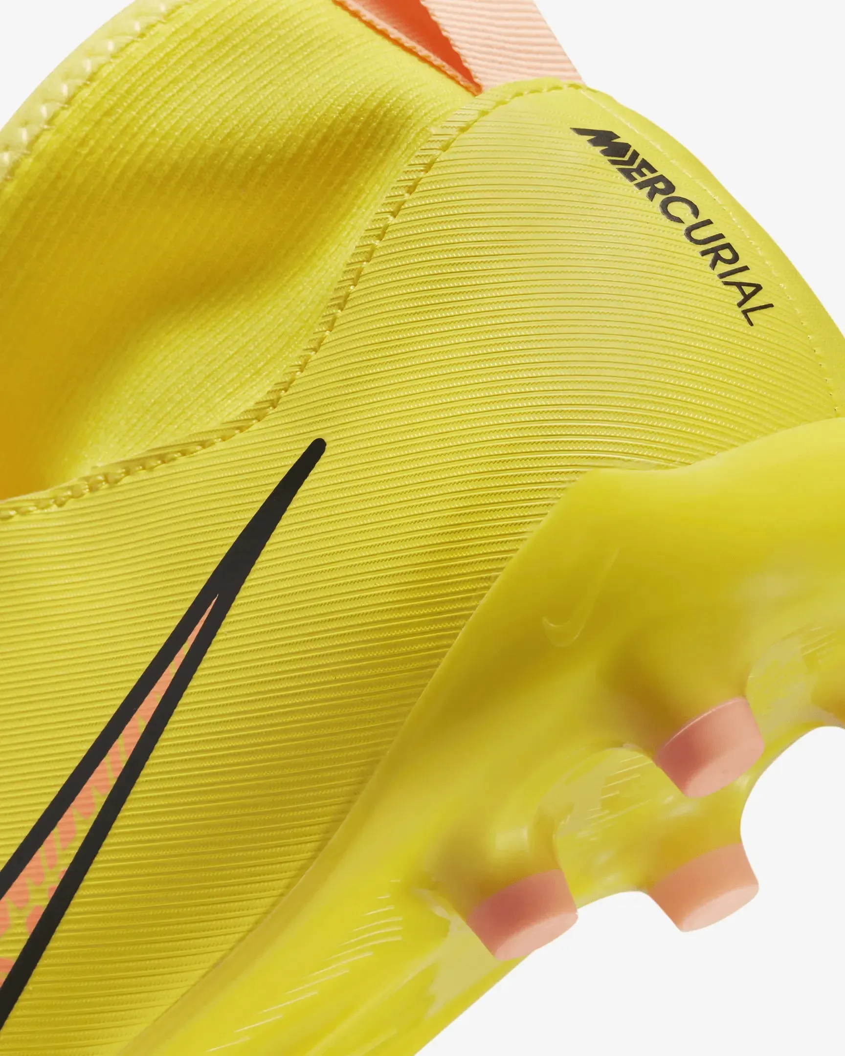 Nike Jr Zoom Superfly 9 Academy FG/MG - Yellow Strike-Sunset Glow