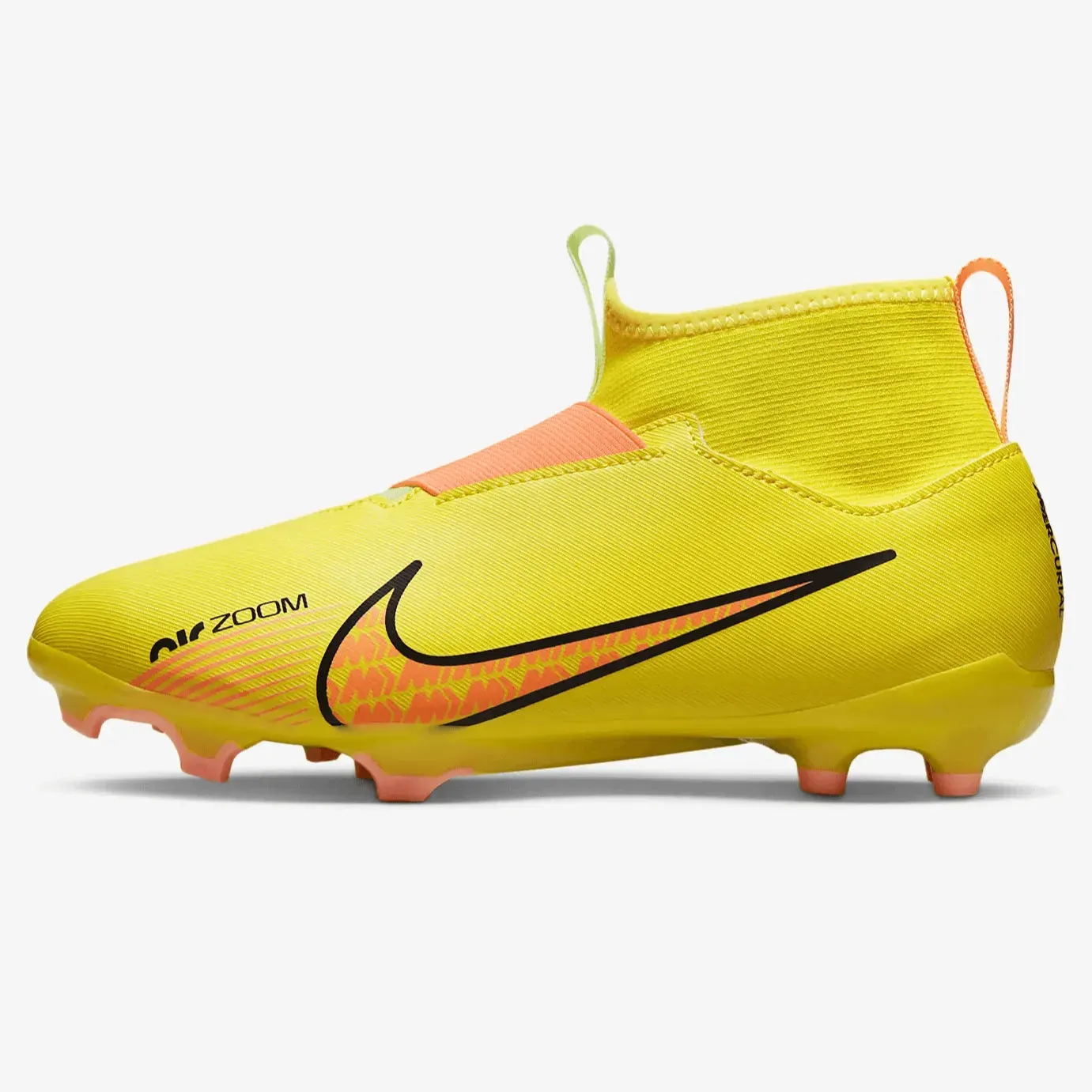 Nike Jr Zoom Superfly 9 Academy FG/MG - Yellow Strike-Sunset Glow