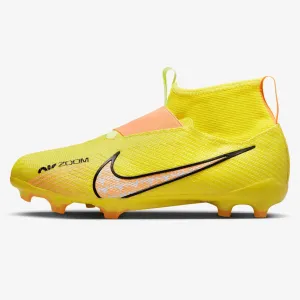 Nike JR Zoom Superfly 9 Pro FG - Yellow Strike-Sunset Glow