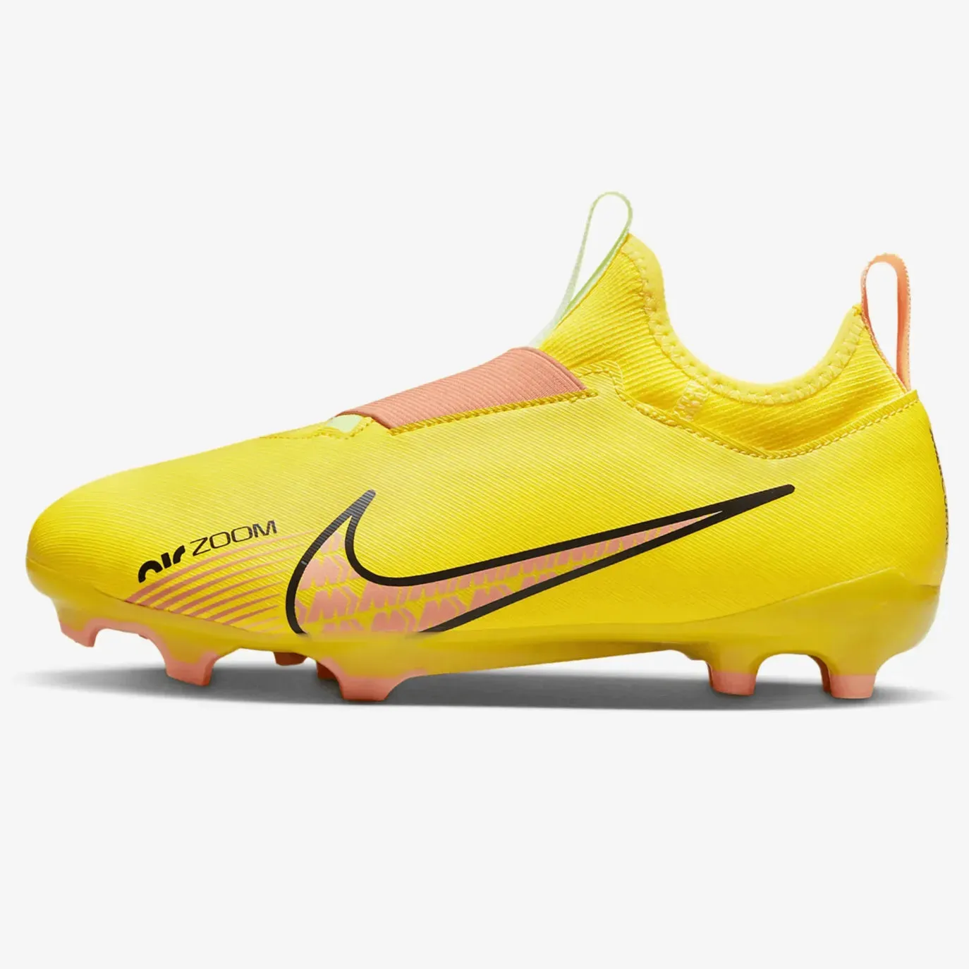 Nike Jr Zoom Vapor 15 Academy FG/MG - Yellow Strike-Sunset Glow