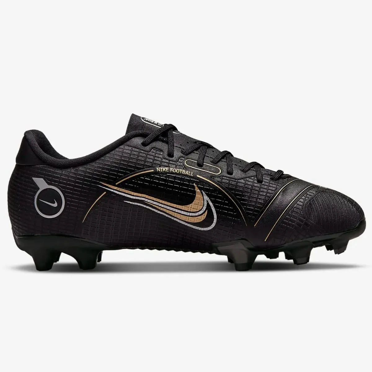 Nike Kids Vapor 14 Academy FG-MG - Black-Silver-Gold