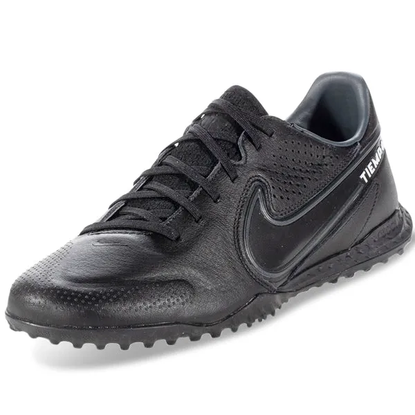 Nike Legend 9 Academy Turf Soccer Shoes (Black/Dark Smoke Grey)