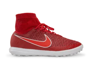 Nike Men's MagistaX Proximo Turf Soccer Shoes Challenge Red/Bright Crimson/White