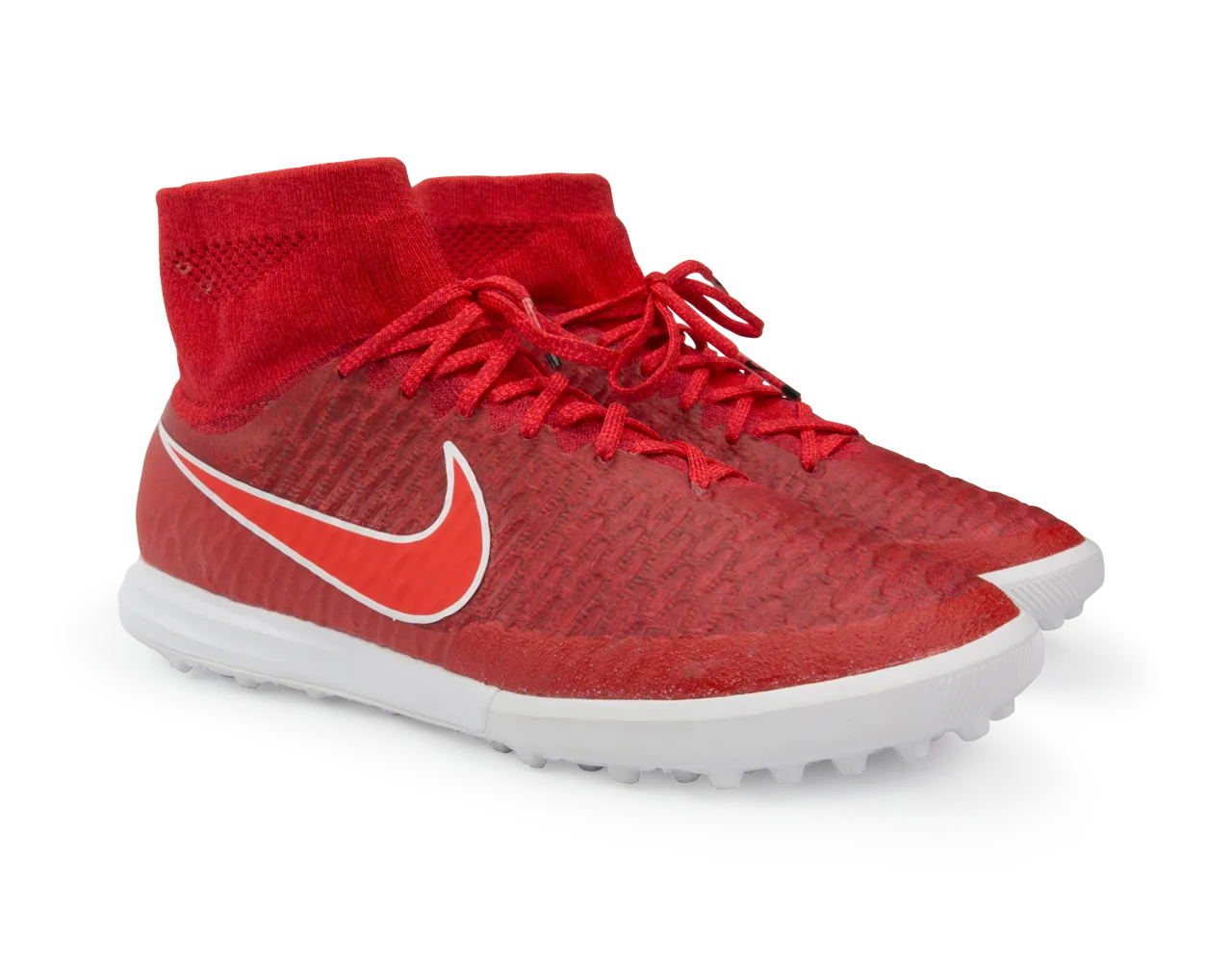 Nike Men's MagistaX Proximo Turf Soccer Shoes Challenge Red/Bright Crimson/White