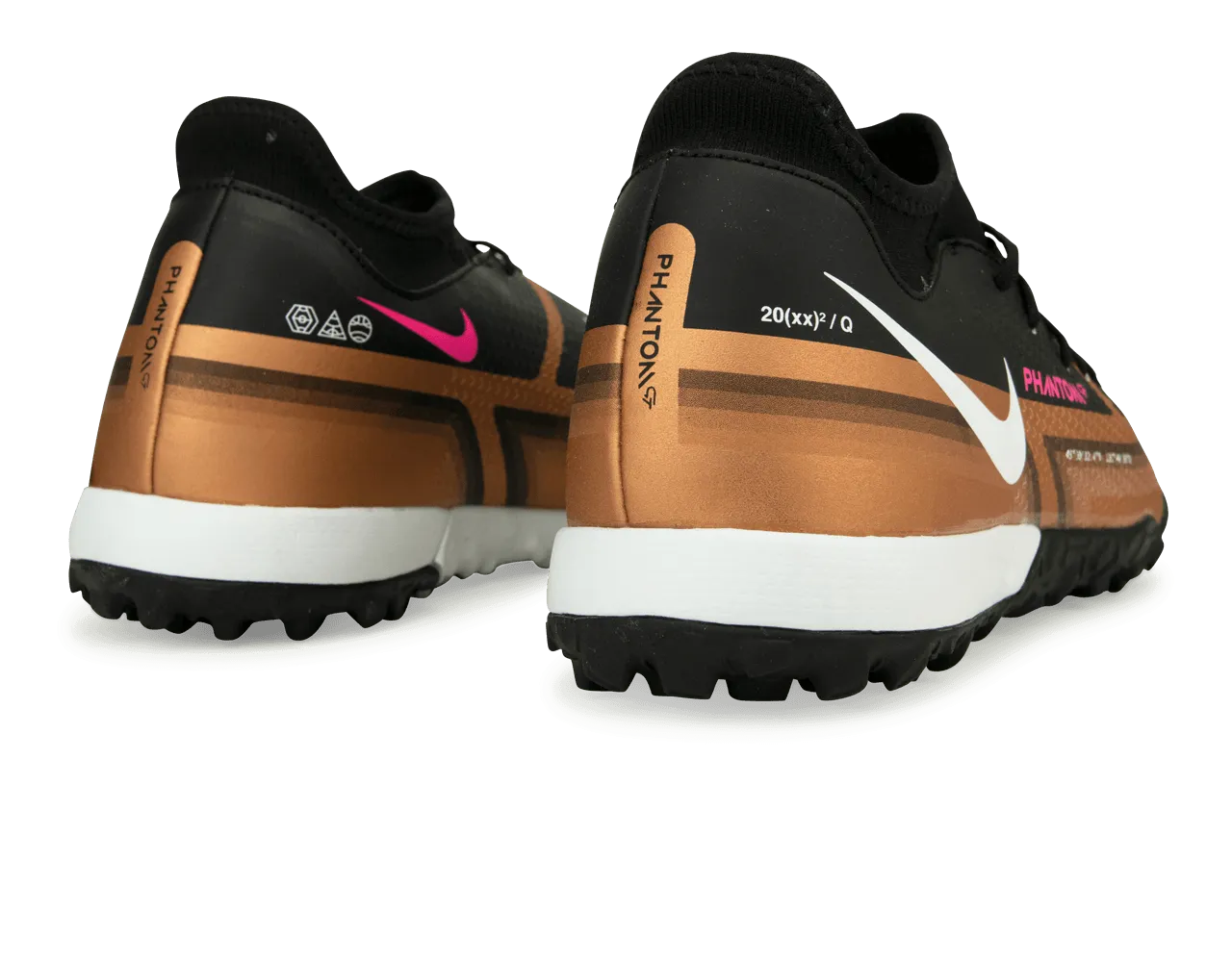 Nike Men's Phantom GT2 DF Academy TF Metallic Copper