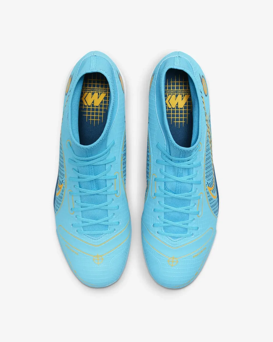 Nike Mercurial Superfly 8 Academy Turf - Chlorine Blue-Laser Orange