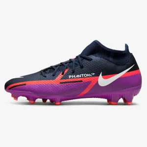 Nike Phantom GT2 Academy DF FG-MG - Navy-Purple-Crimson