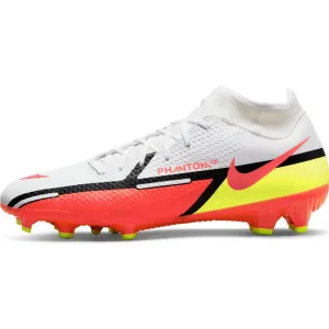 Nike Phantom GT2 Academy DF FG-MG - White-Volt-Crimson