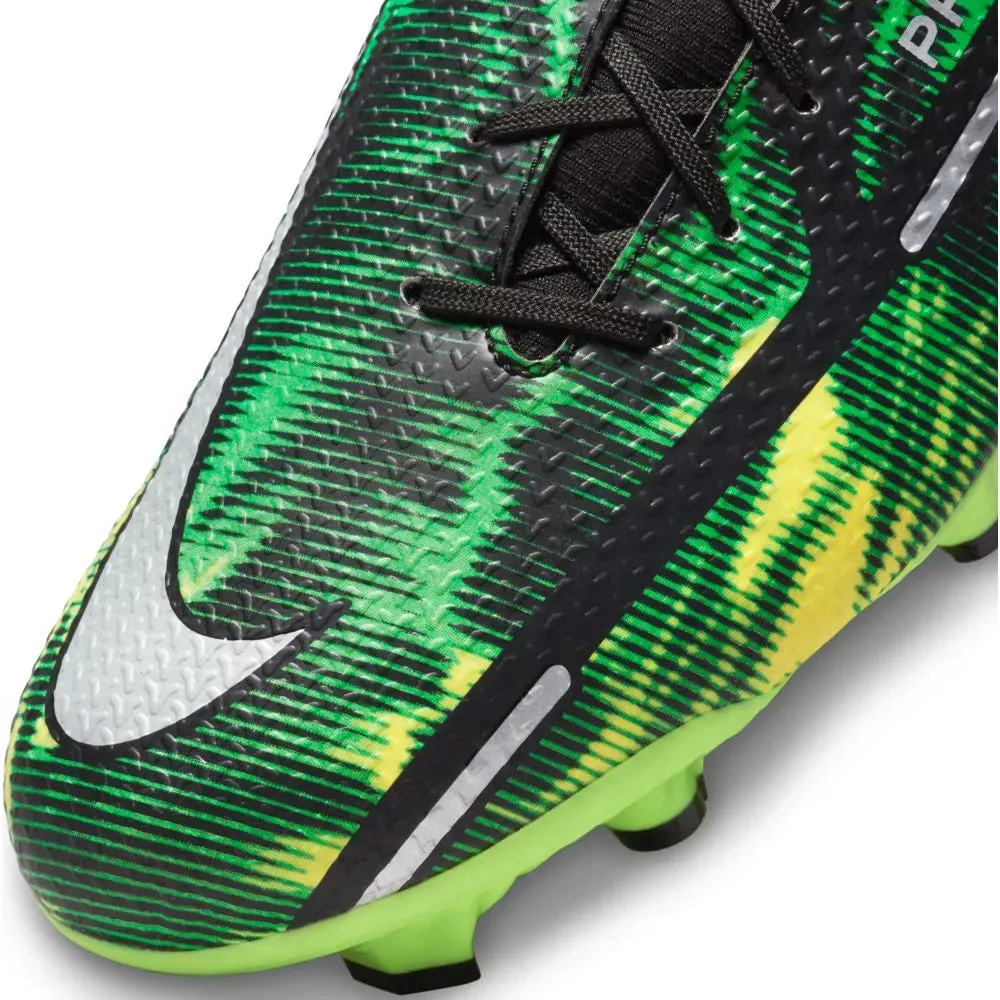 Nike Phantom GT2 Academy DF SW FG-MG - Black-Green Strike